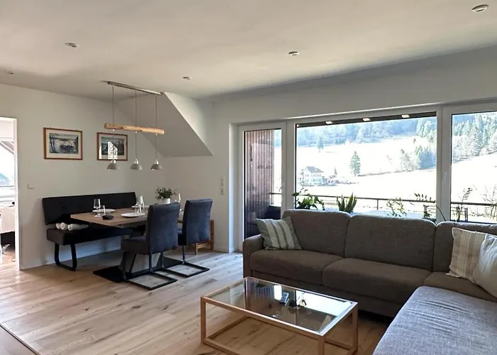 Апартаменты Schwinbachblick Mit 2 Balkonen Санкт-Блазиен