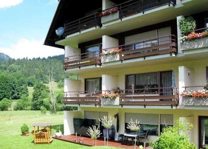 Апартаменты Schwinbachblick Mit 2 Balkonen Санкт-Блазиен